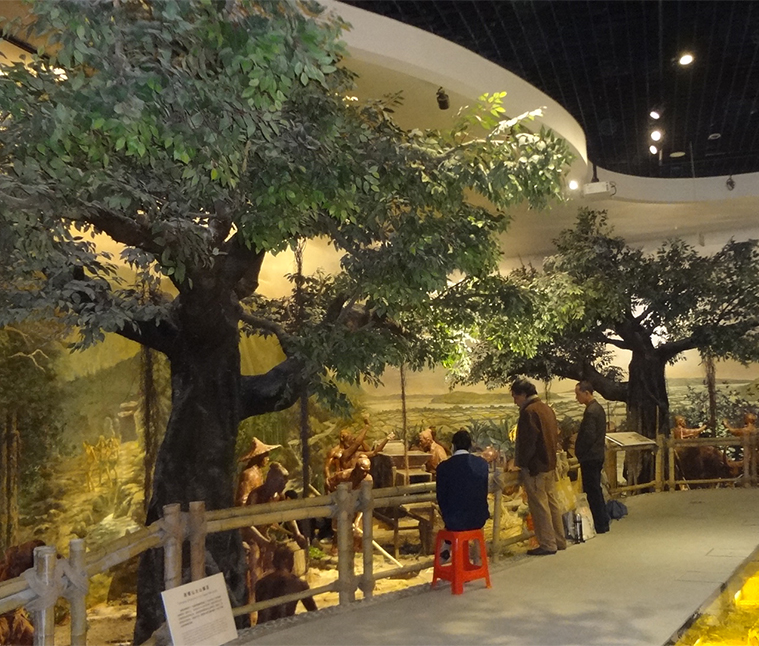 佛山南海石景宜博物館仿真榕樹